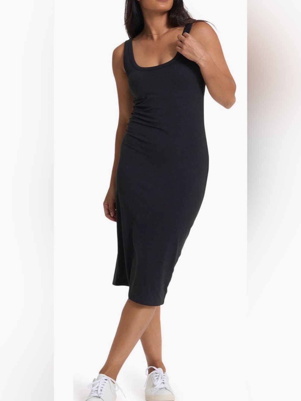 NWT Vuori Black Halo Essential Dress | Size Small | Stretchy & Flattering